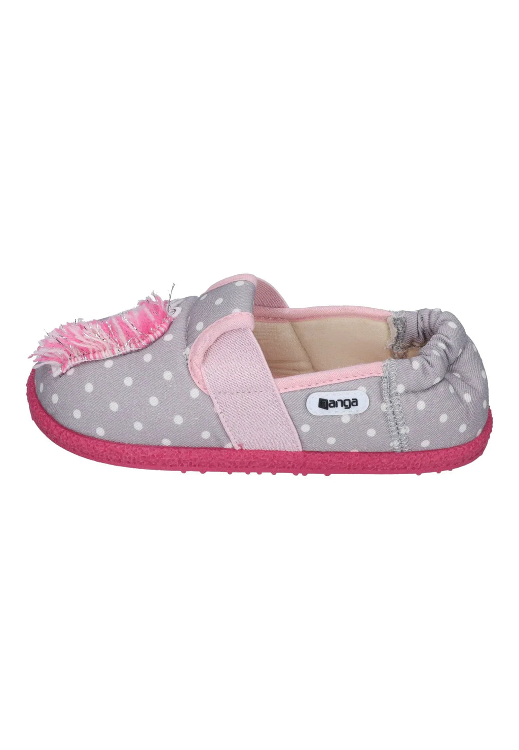 NANGA Kinder Hausschuhe PFERDCHEN 2.0 grau