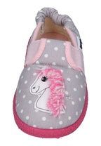 NANGA Kinder Hausschuhe PFERDCHEN 2.0 grau