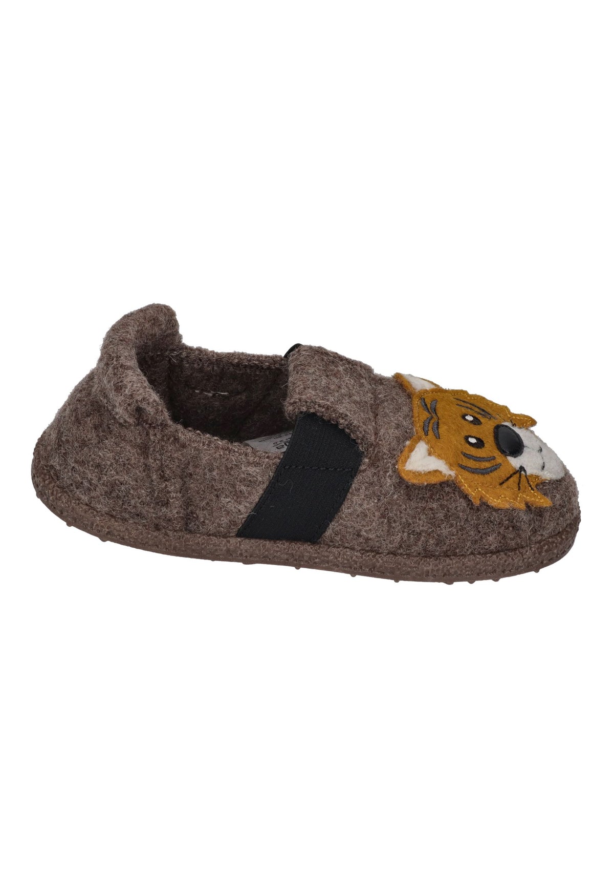 NANGA Kinder Hausschuhe Schurwolle ROAR TIGER 2.0 braun