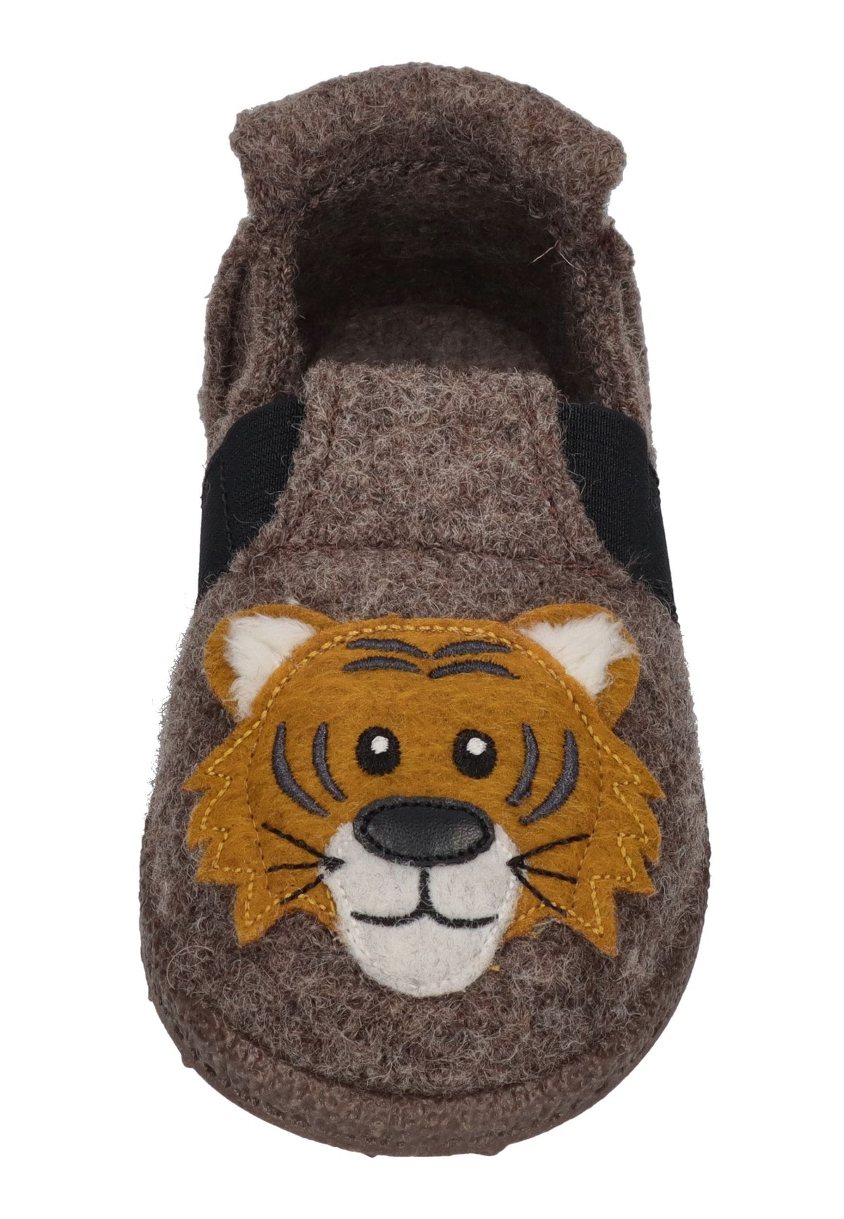 NANGA Kinder Hausschuhe Schurwolle ROAR TIGER 2.0 braun