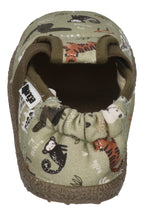 NANGA Kinderschuhe - Hausschuhe AFRIKA 2.0 grün