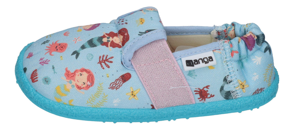 NANGA Kinderschuhe - Hausschuhe AQUATA 2.0 hellblau