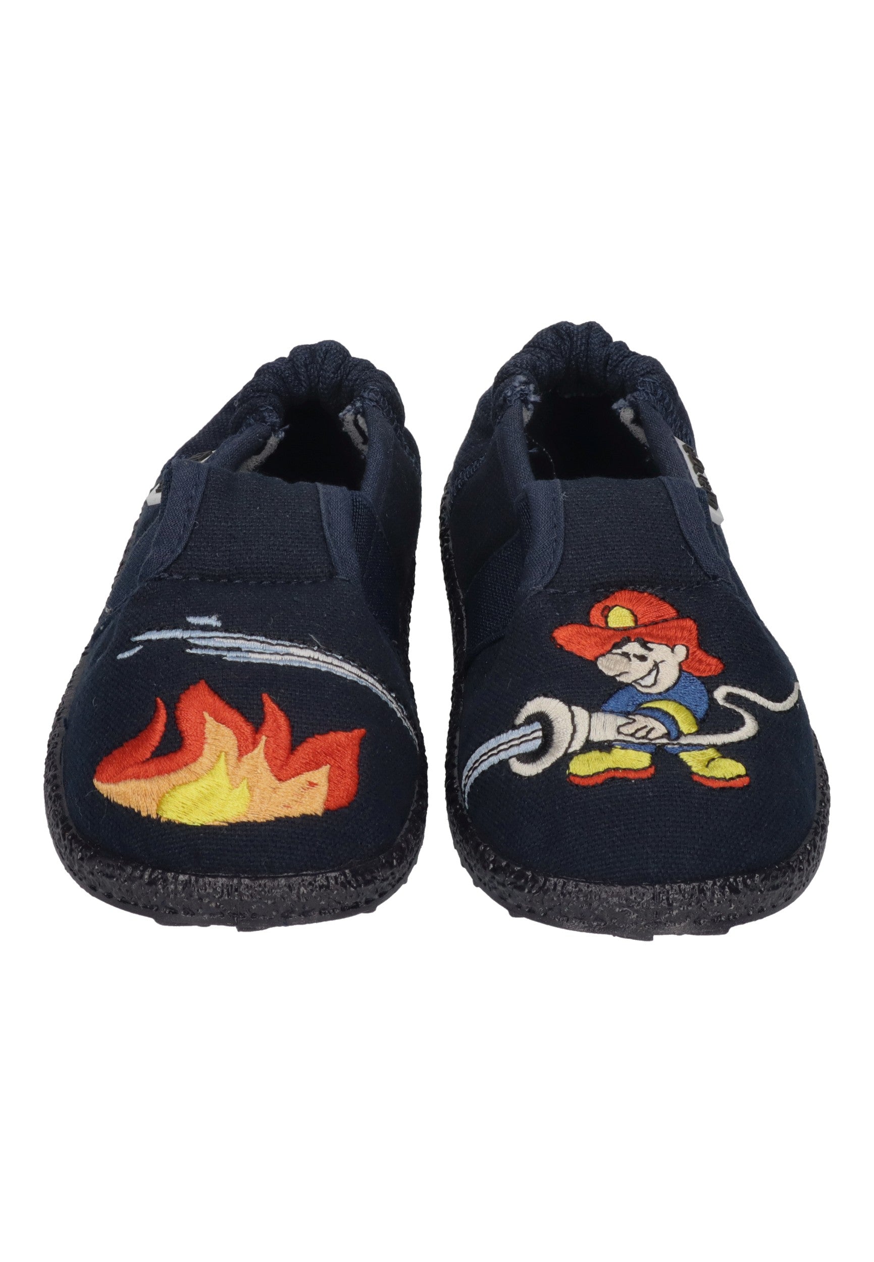 NANGA Kinderschuhe - Hausschuhe FEUERWEHR 2.0 dunkelblau