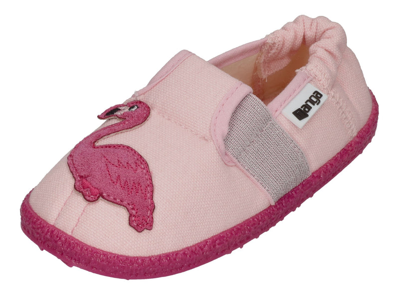 NANGA Kinderschuhe - Hausschuhe FLAMINGO 2.0 rosa