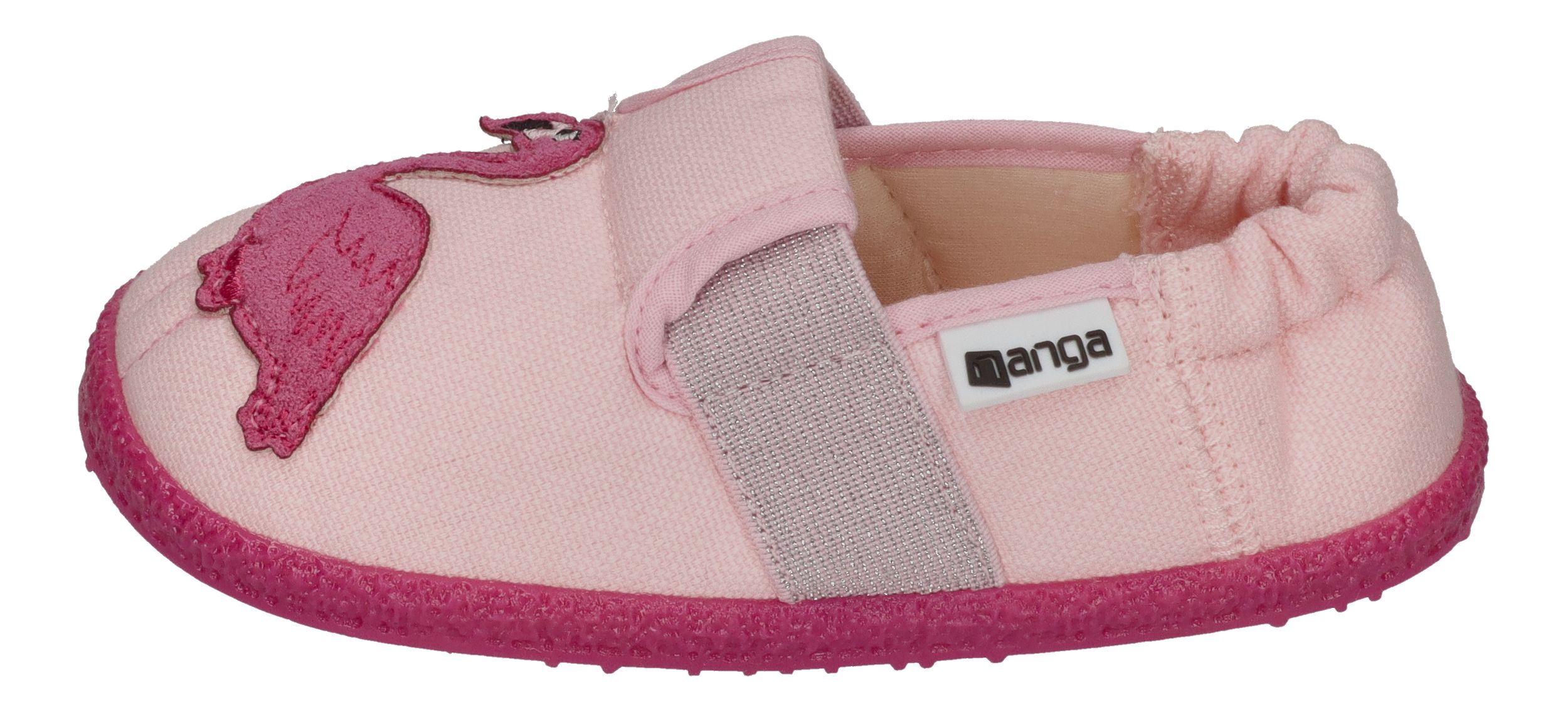 NANGA Kinderschuhe - Hausschuhe FLAMINGO 2.0 rosa
