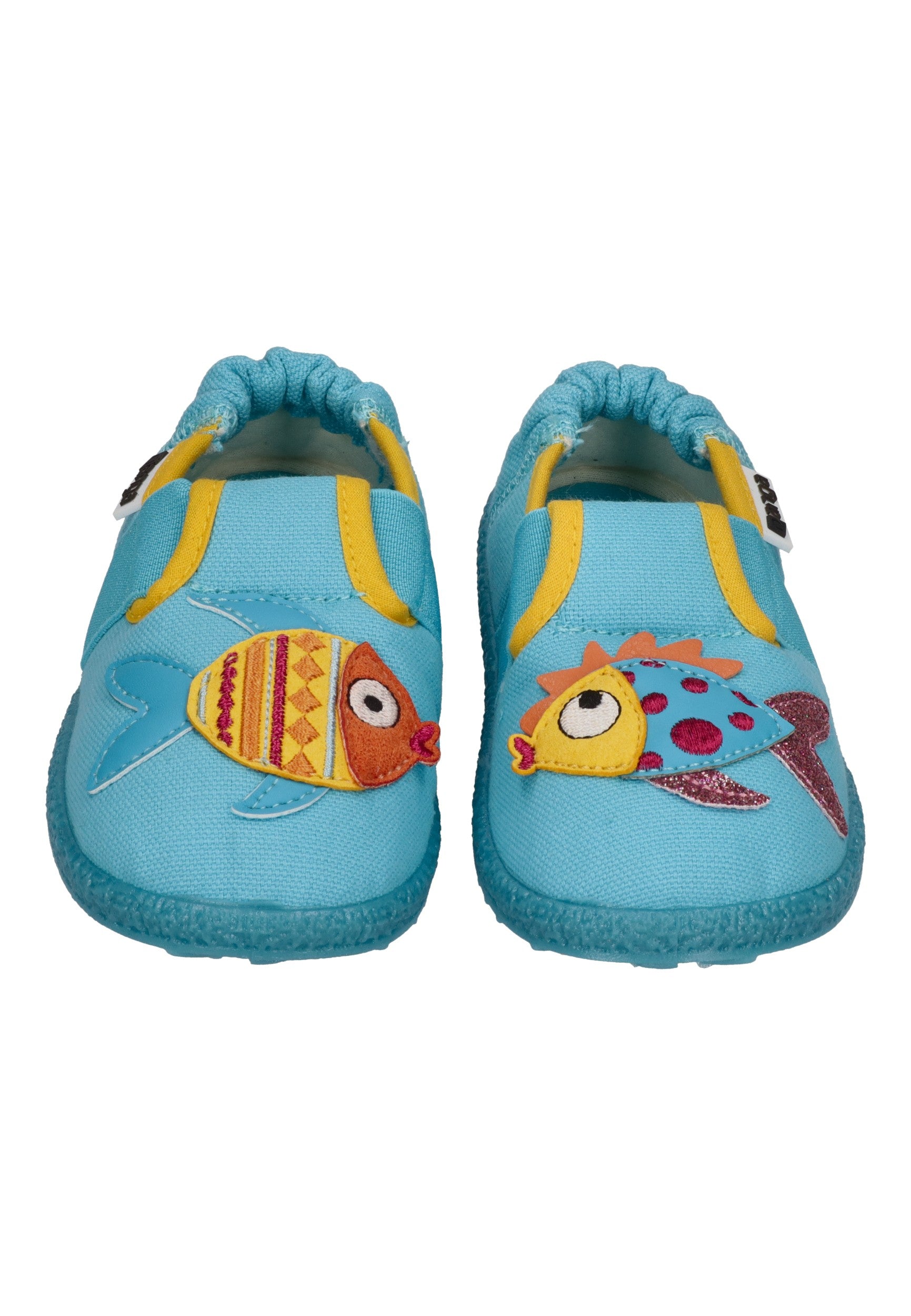 NANGA Kinderschuhe - Hausschuhe GOLDFISCHI 2.0 türkis