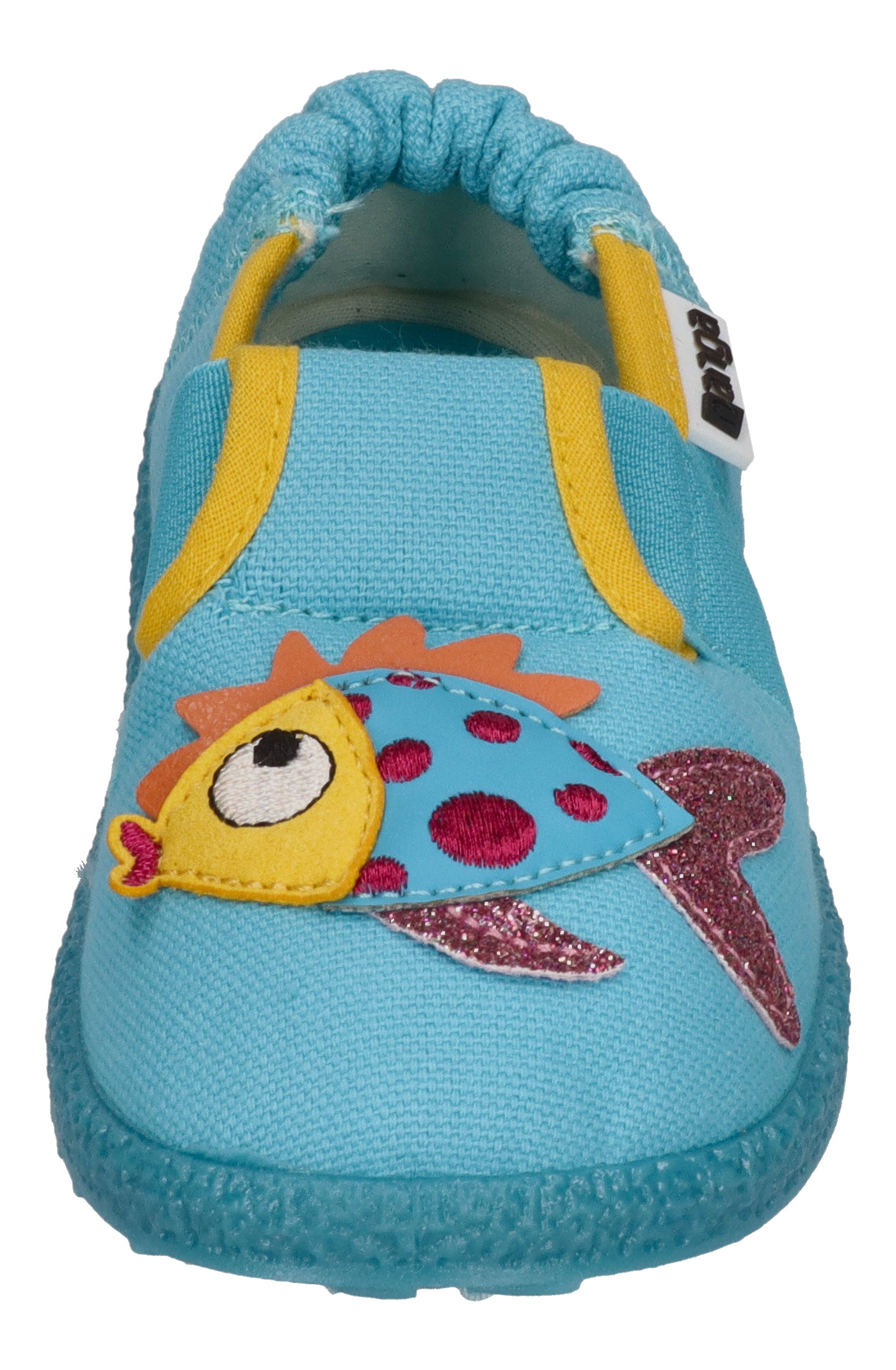 NANGA Kinderschuhe - Hausschuhe GOLDFISCHI 2.0 türkis