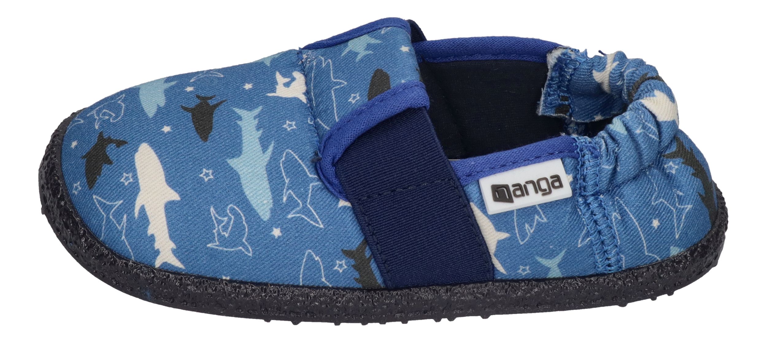 NANGA Kinderschuhe - Hausschuhe HAIALARM 2.0 blau
