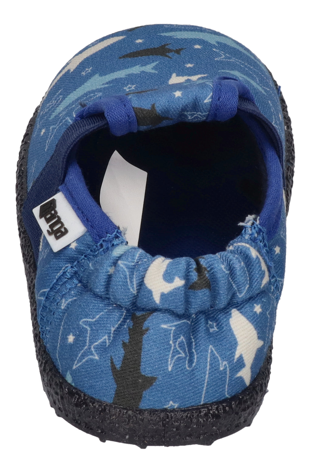 NANGA Kinderschuhe - Hausschuhe HAIALARM 2.0 blau
