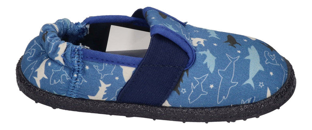 NANGA Kinderschuhe - Hausschuhe HAIALARM 2.0 blau