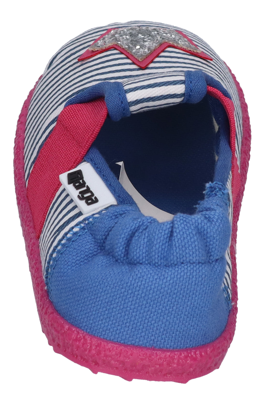 NANGA Kinderschuhe - Hausschuhe HERZKLOPFEN 2.0 hellblau
