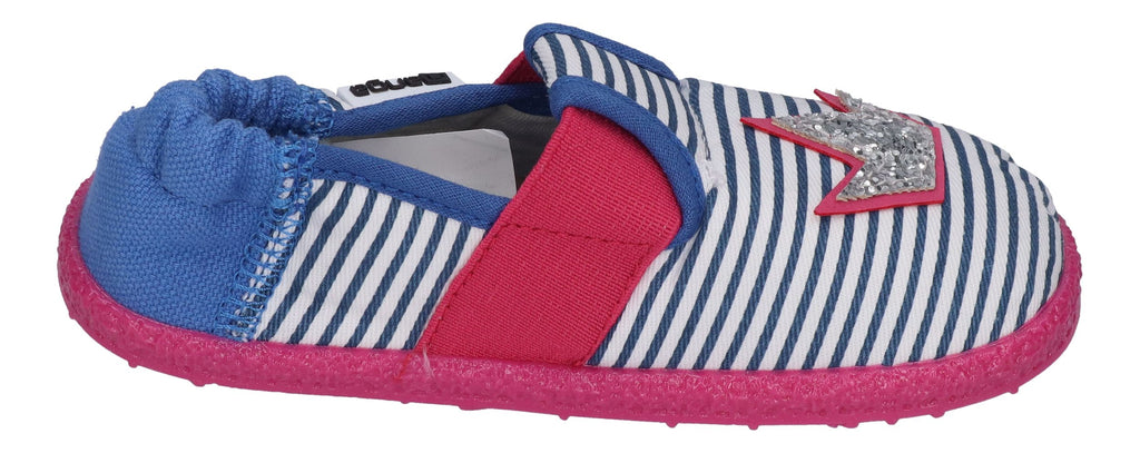 NANGA Kinderschuhe - Hausschuhe HERZKLOPFEN 2.0 hellblau