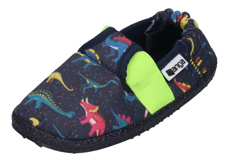 NANGA Kinderschuhe - Hausschuhe KLEINE SAURIER 2.0 dunkelblau