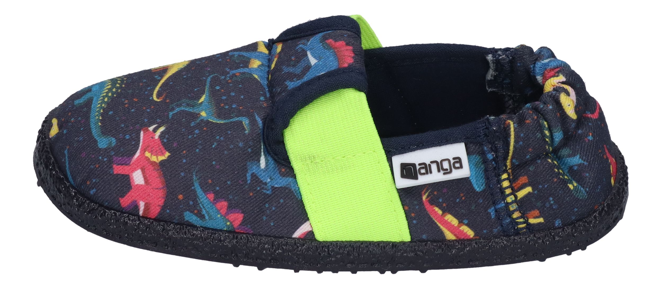 NANGA Kinderschuhe - Hausschuhe KLEINE SAURIER 2.0 dunkelblau