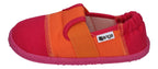NANGA Kinderschuhe - Hausschuhe KLETTE 2.0 pink orange