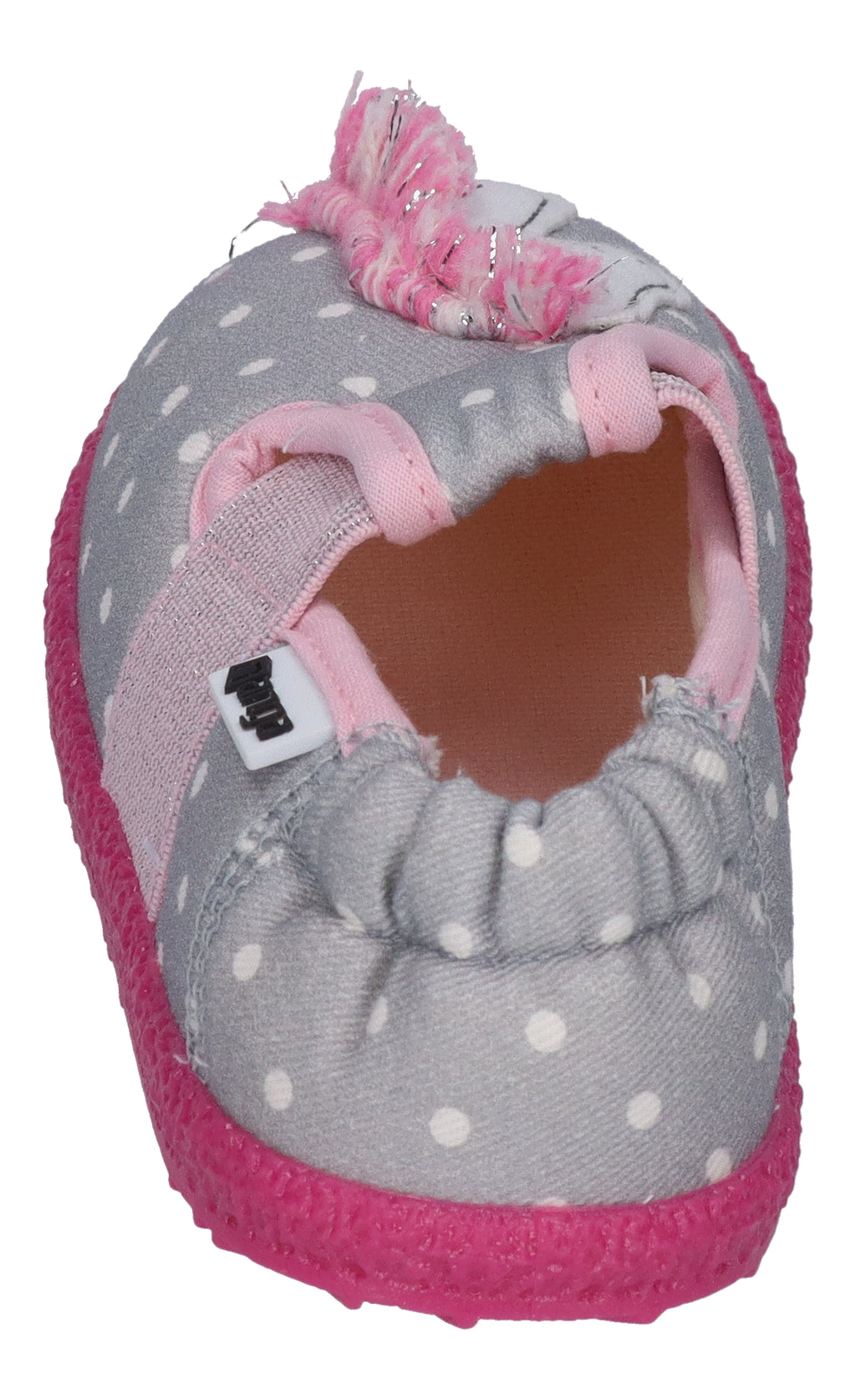 NANGA Kinderschuhe - Hausschuhe PFERDCHEN 2.0 grau