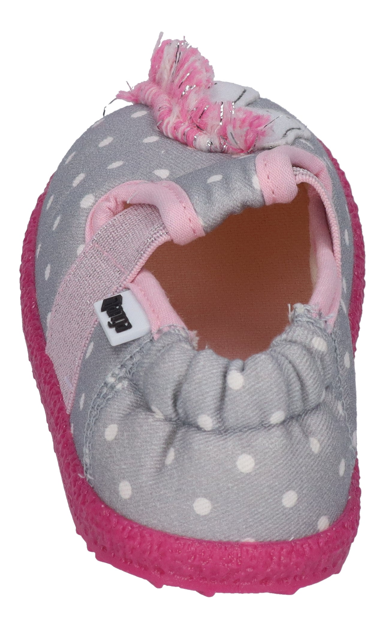 NANGA Kinderschuhe - Hausschuhe PFERDCHEN 2.0 grau