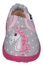NANGA Kinderschuhe - Hausschuhe PFERDCHEN 2.0 grau
