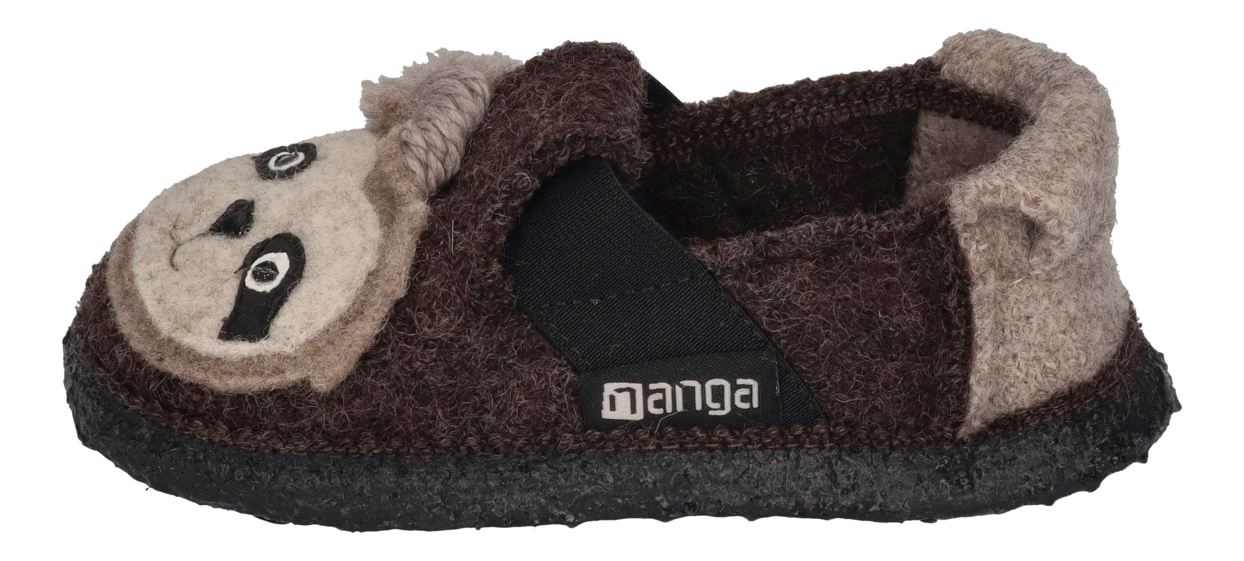 NANGA Kinderschuhe - Hausschuhe SHAGGY SLOTH - braun 80