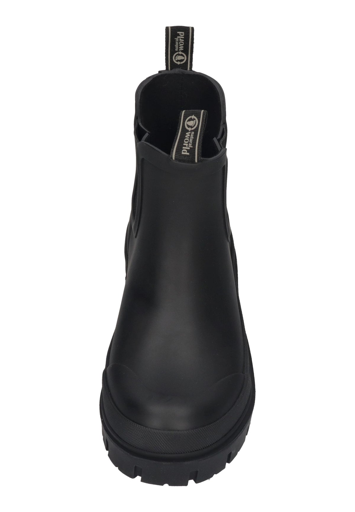 NATURAL WORLD Damen Chelsea-Boot AGUA 7402-701 negro