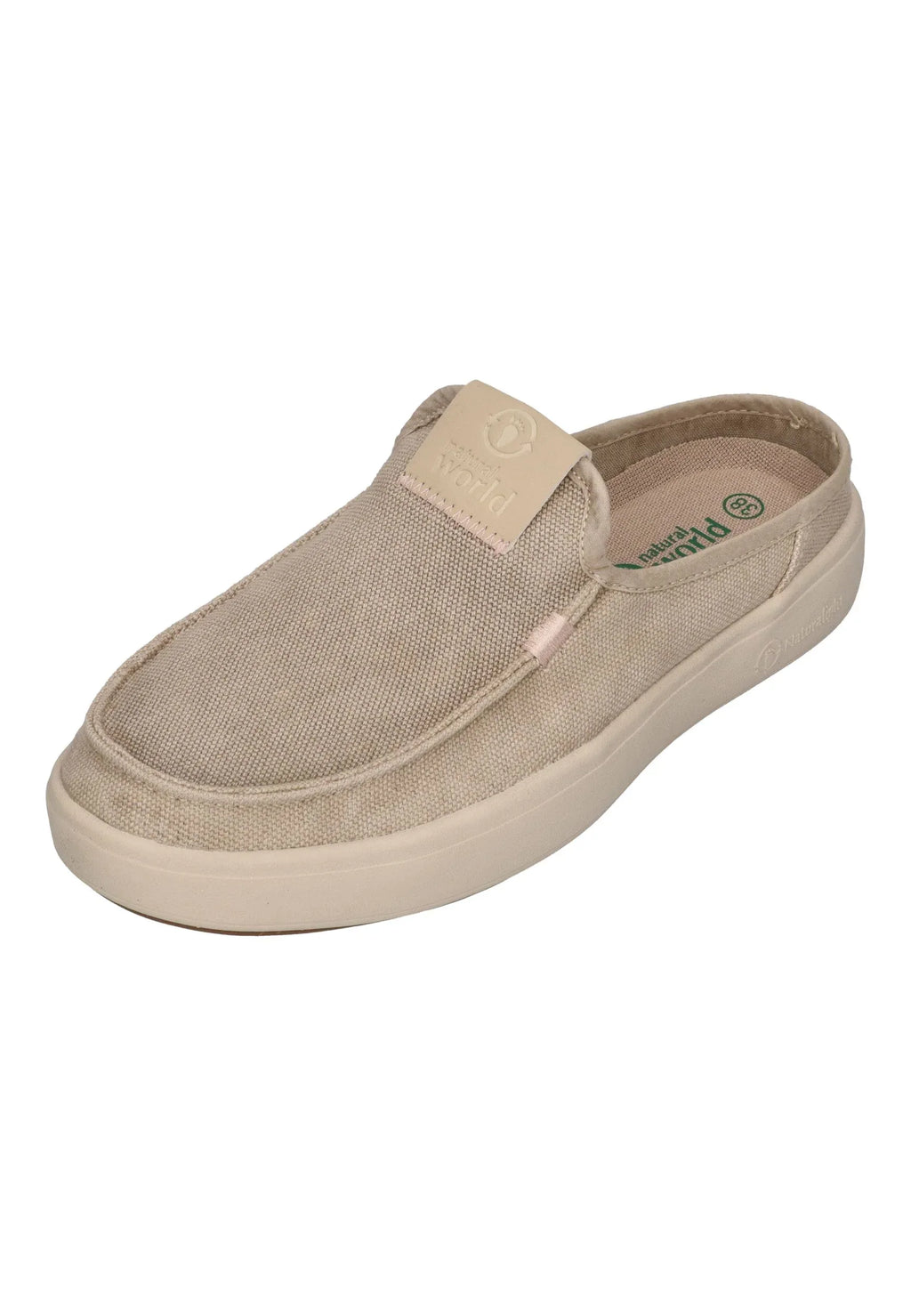 NATURAL WORLD Damen Pantolette PINET 8467 beige 721