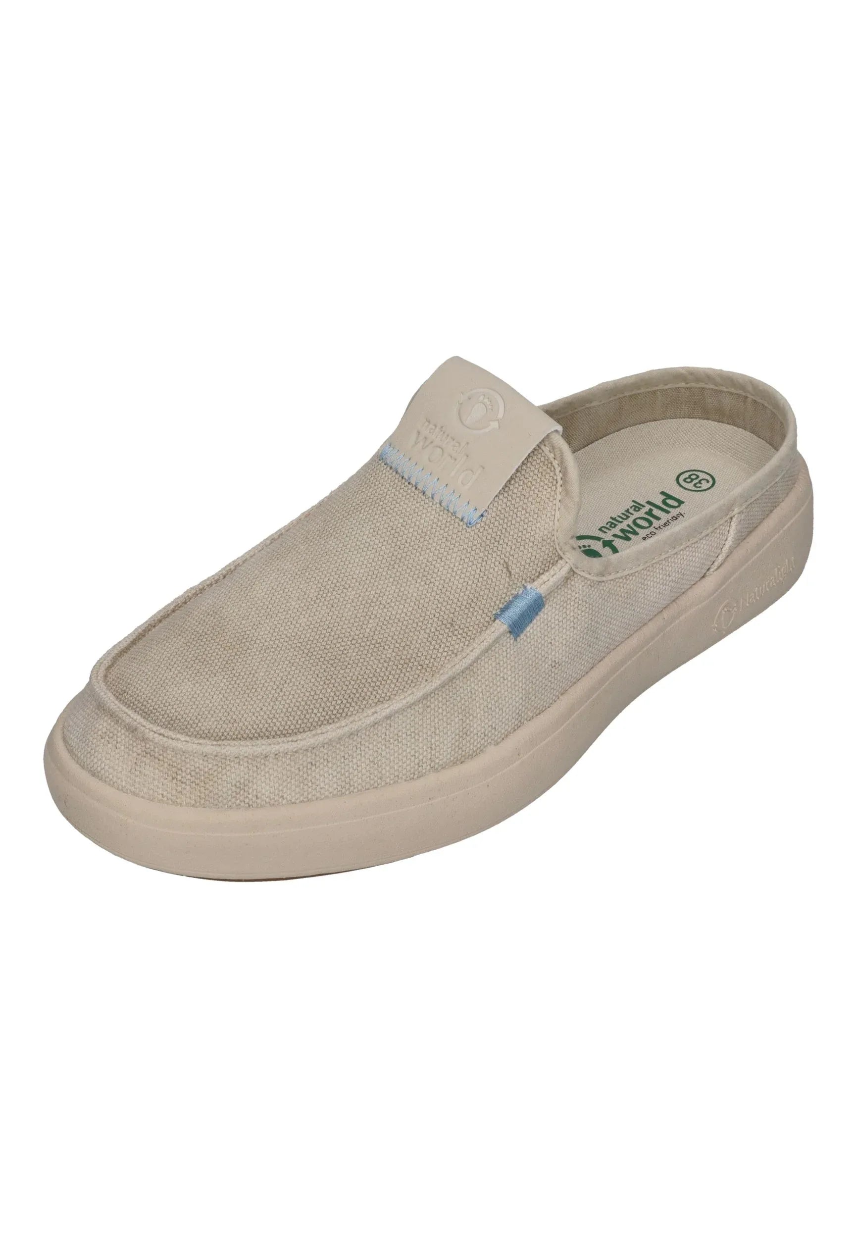 NATURAL WORLD Damen Pantolette PINET 8467 gris 724