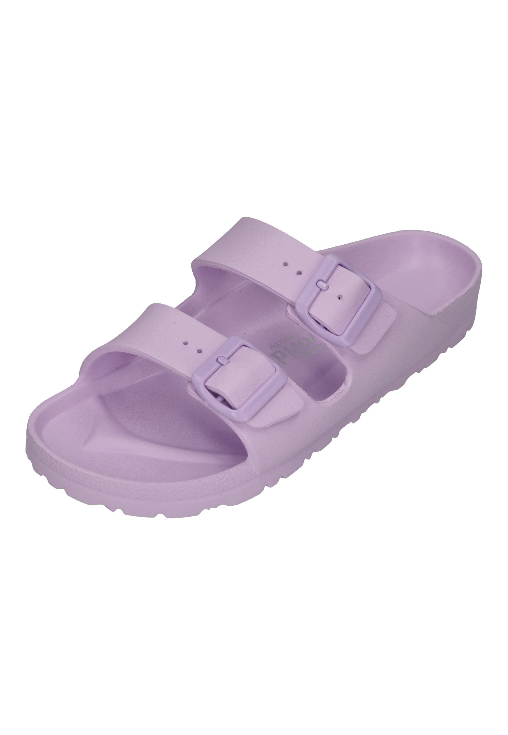 NATURAL WORLD Damen Pantoletten BIOS EVA M2 7051-713 malva