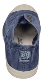 NATURAL WORLD Damen Sneakers LAVANDA 102E marino 628