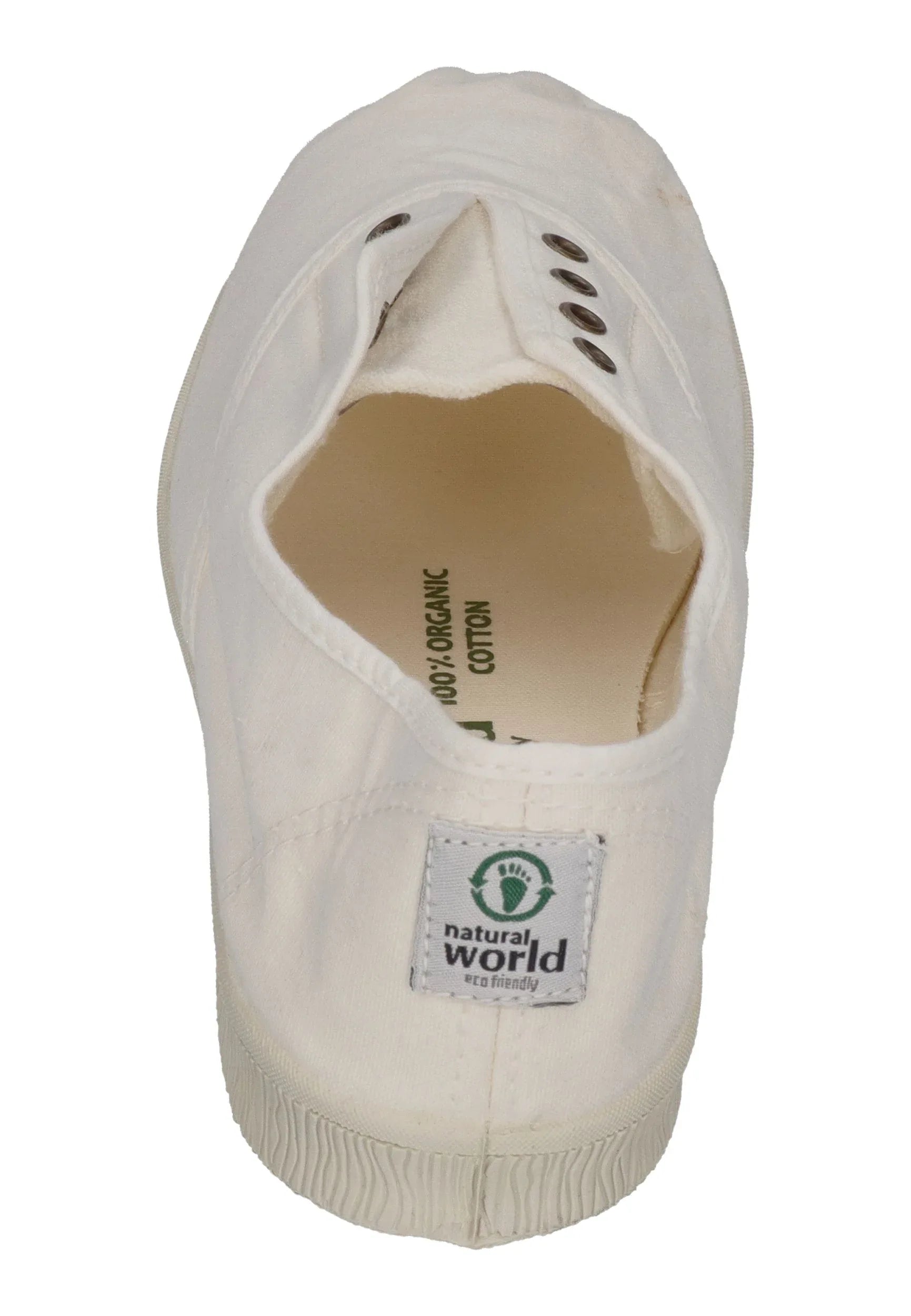NATURAL WORLD Damen Sneakers OLD ARUM 612 blanco 505