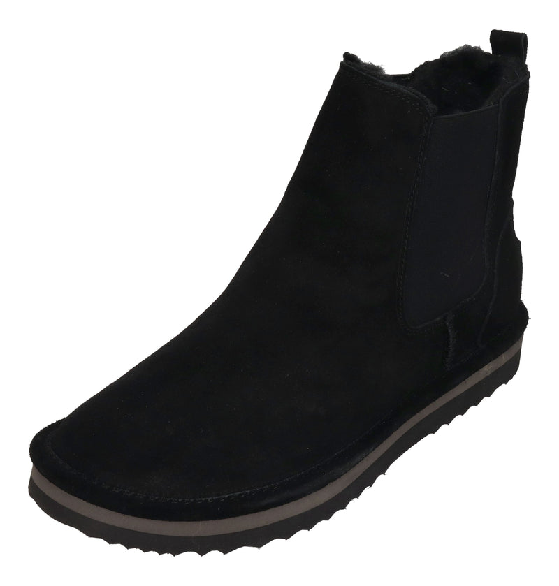 NATURAL WORLD Herren Chelsea-Boots DUNE 7384 negro