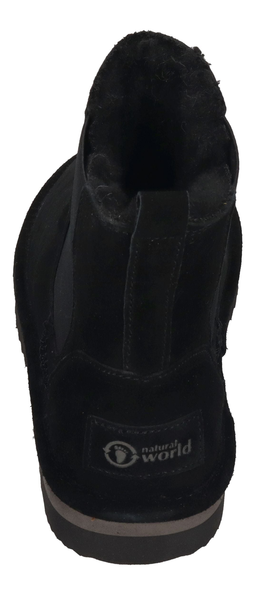 NATURAL WORLD Herren Chelsea-Boots DUNE 7384 negro