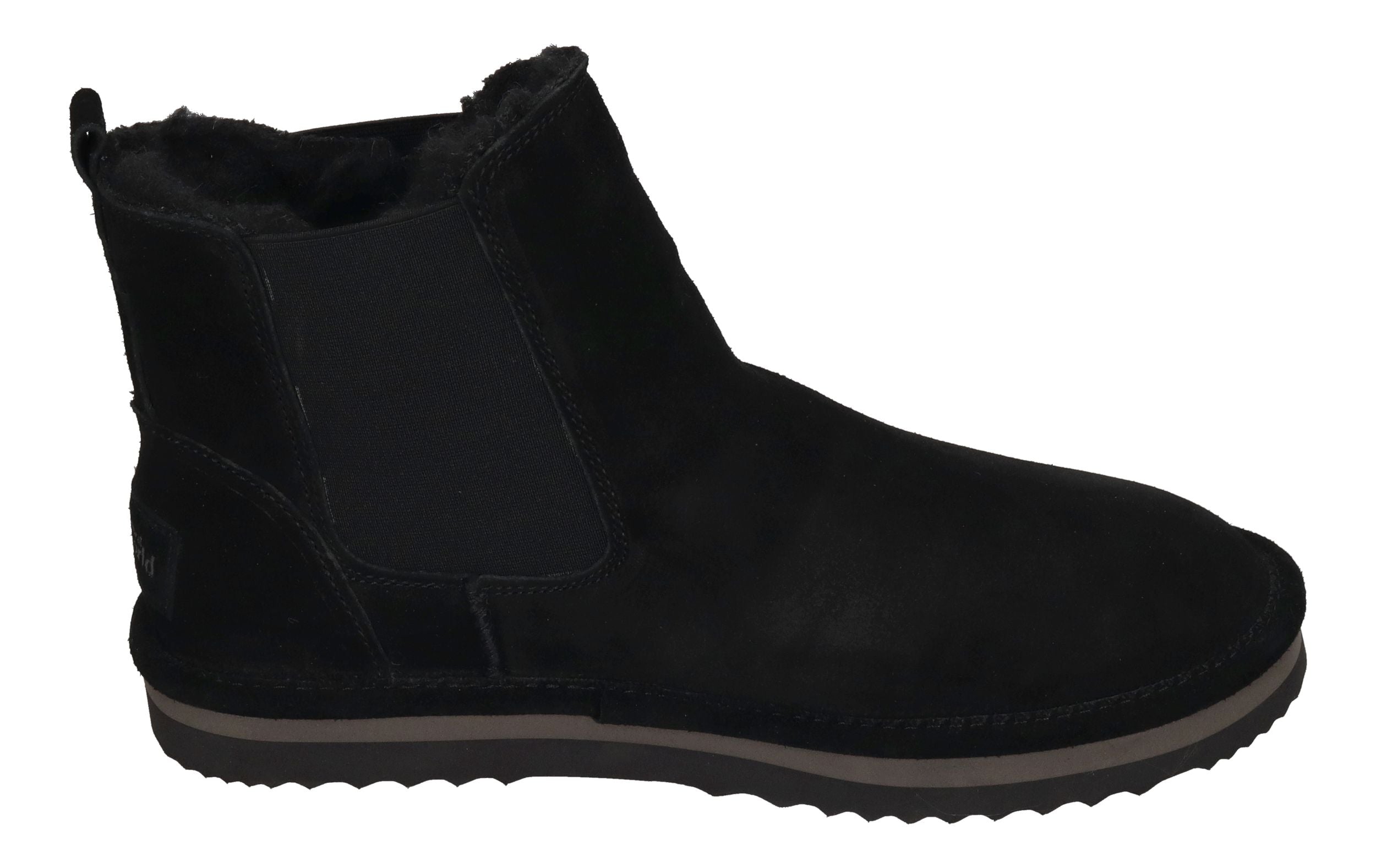 NATURAL WORLD Herren Chelsea-Boots DUNE 7384 negro