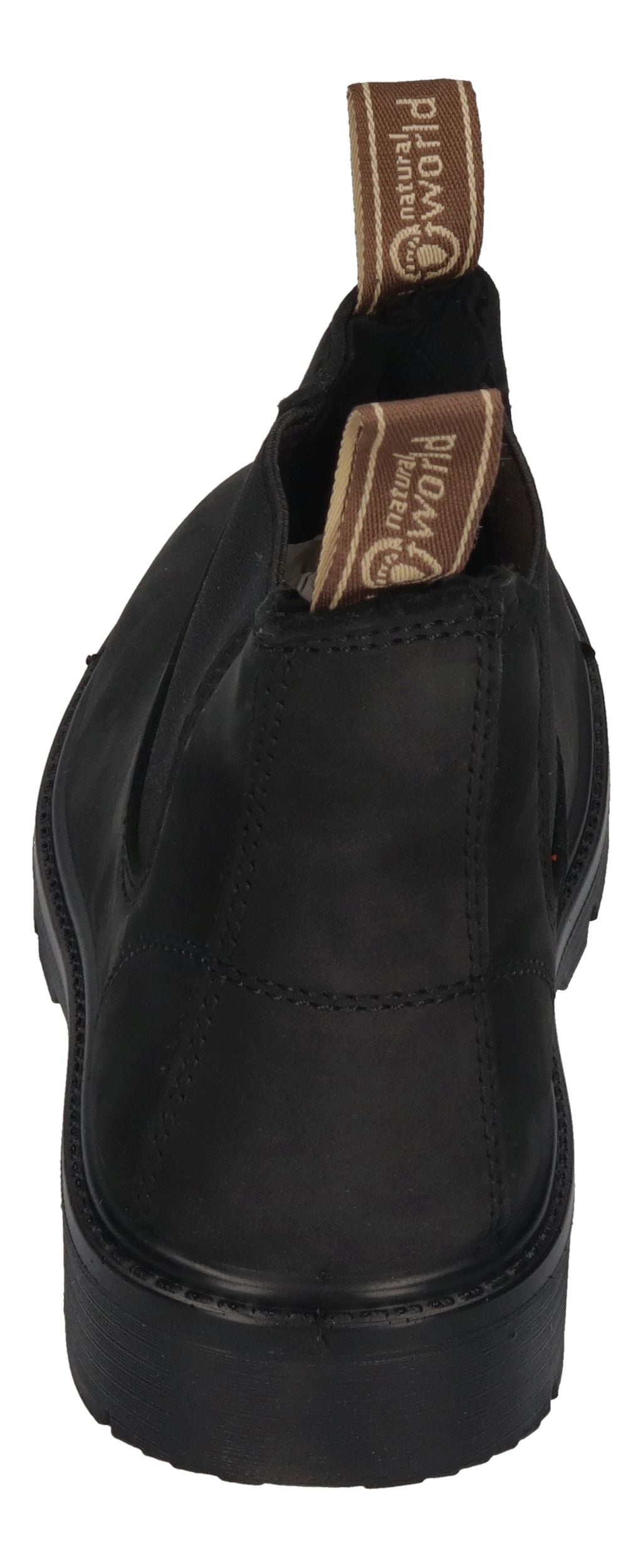 NATURAL WORLD Herren Chelsea-Boots KARA 9080 negro