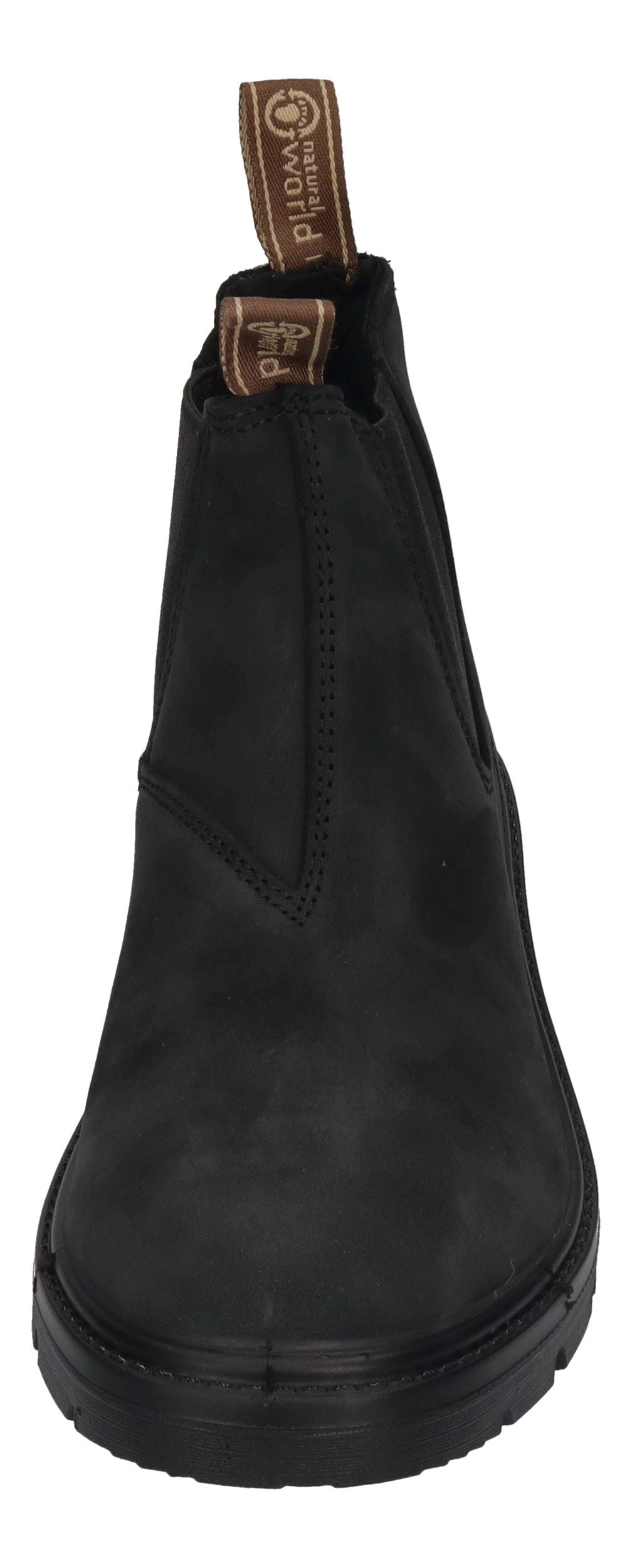 NATURAL WORLD Herren Chelsea-Boots KARA 9080 negro