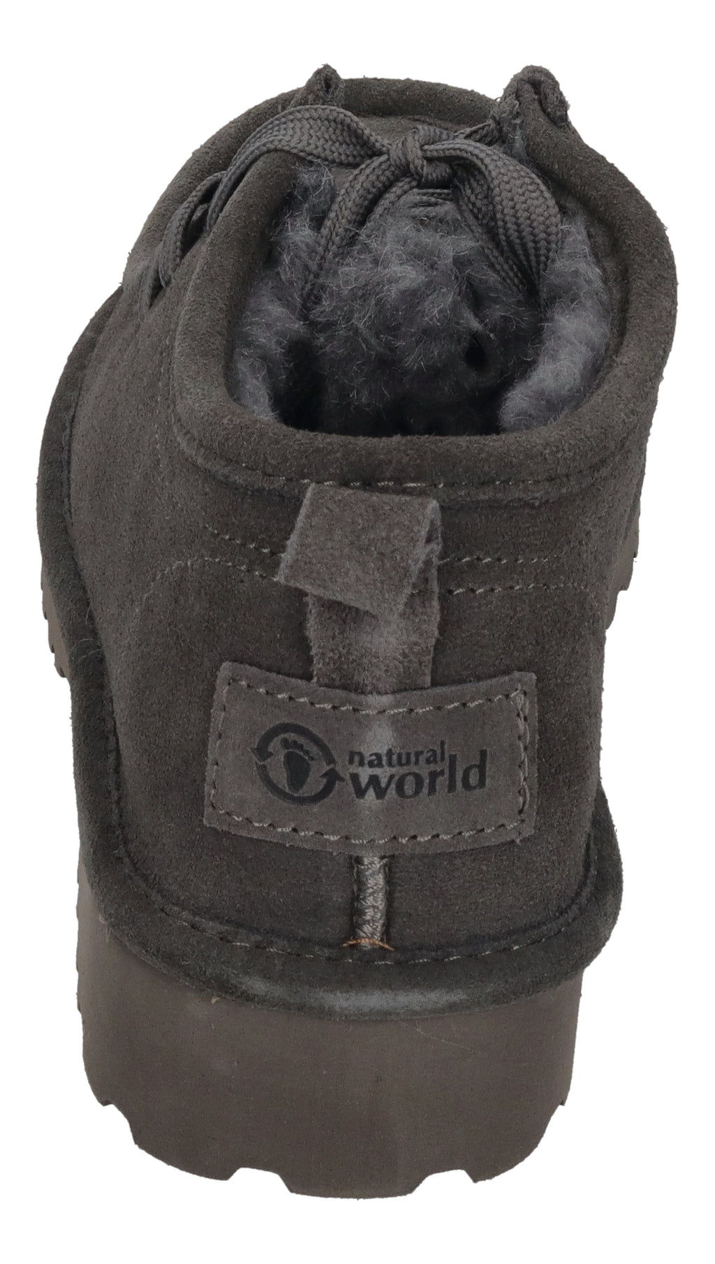 NATURAL WORLD gefütterte Halbschuhe ASPEN ECO 7385 gris