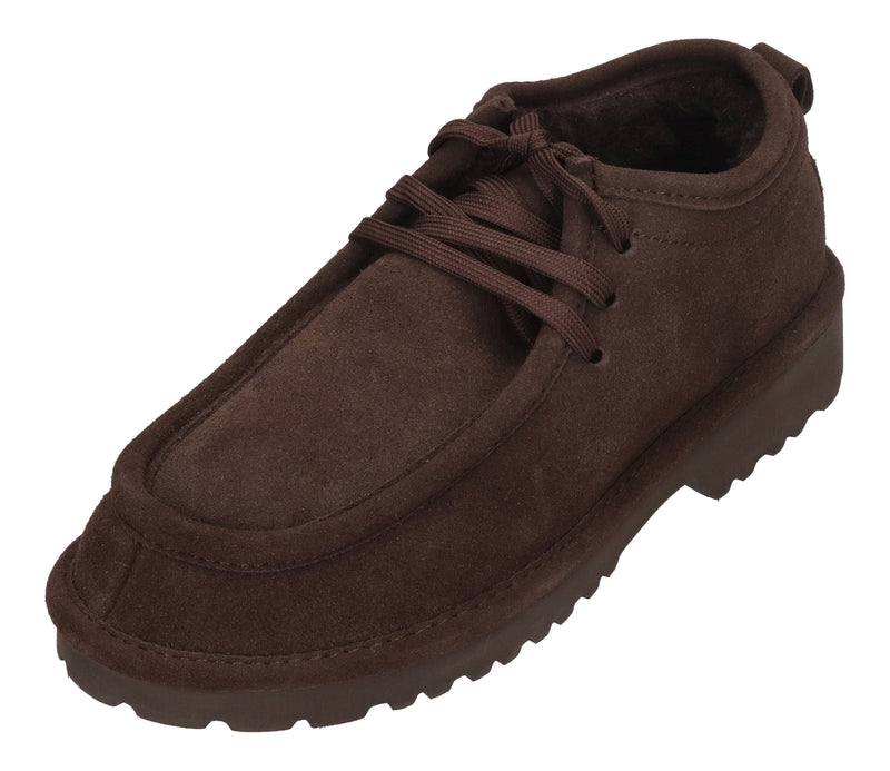 NATURAL WORLD gefütterte Halbschuhe ASPEN ECO 7385 marron