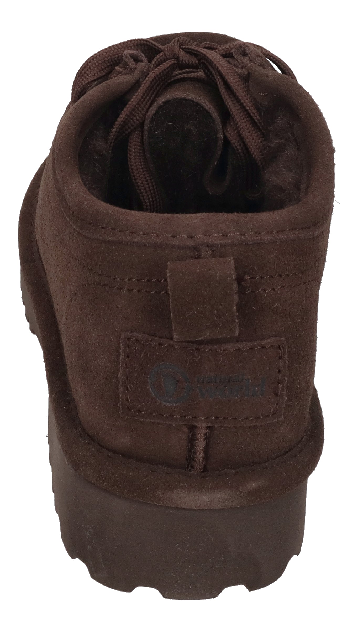 NATURAL WORLD gefütterte Halbschuhe ASPEN ECO 7385 marron