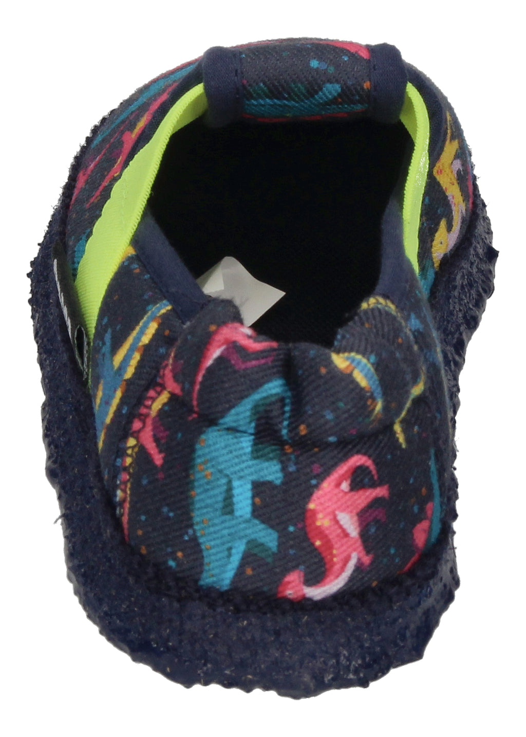 NANGA Kinderschuhe Hausschuhe KLEINE SAURIER dunkelblau-4
