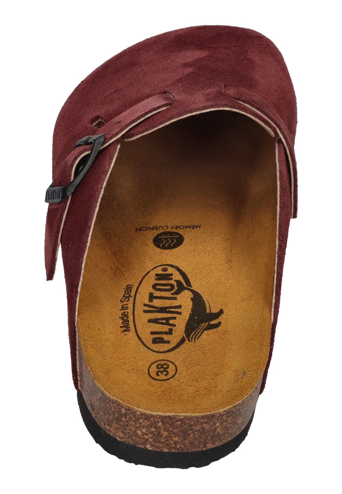 PLAKTON Damen Clogs BLOGG 181539 burdeos 528-X