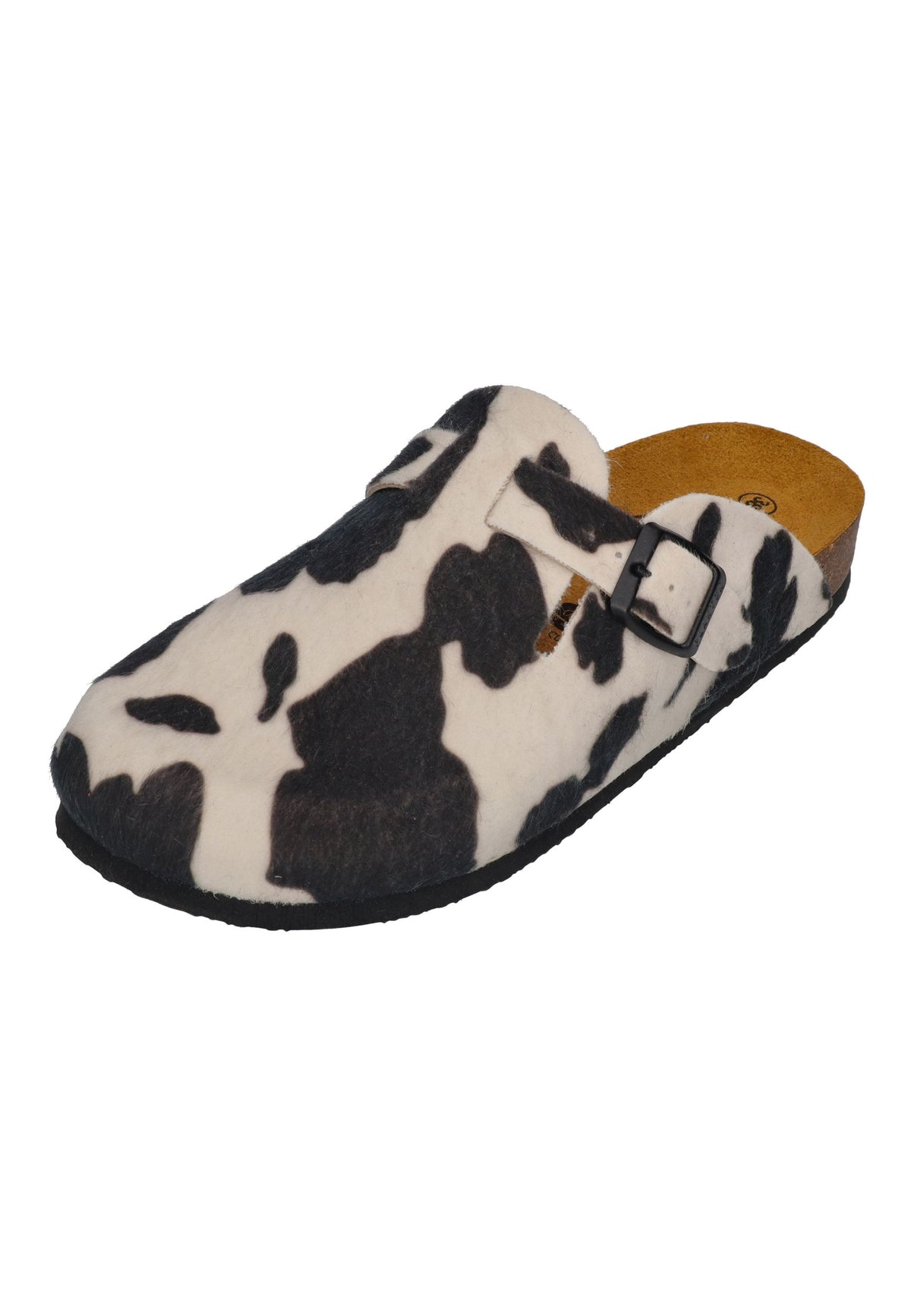 PLAKTON Damen Clogs BLOGG 181539 pegasus cow black