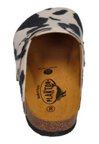 PLAKTON Damen Clogs BLOGG 181539 pegasus cow black