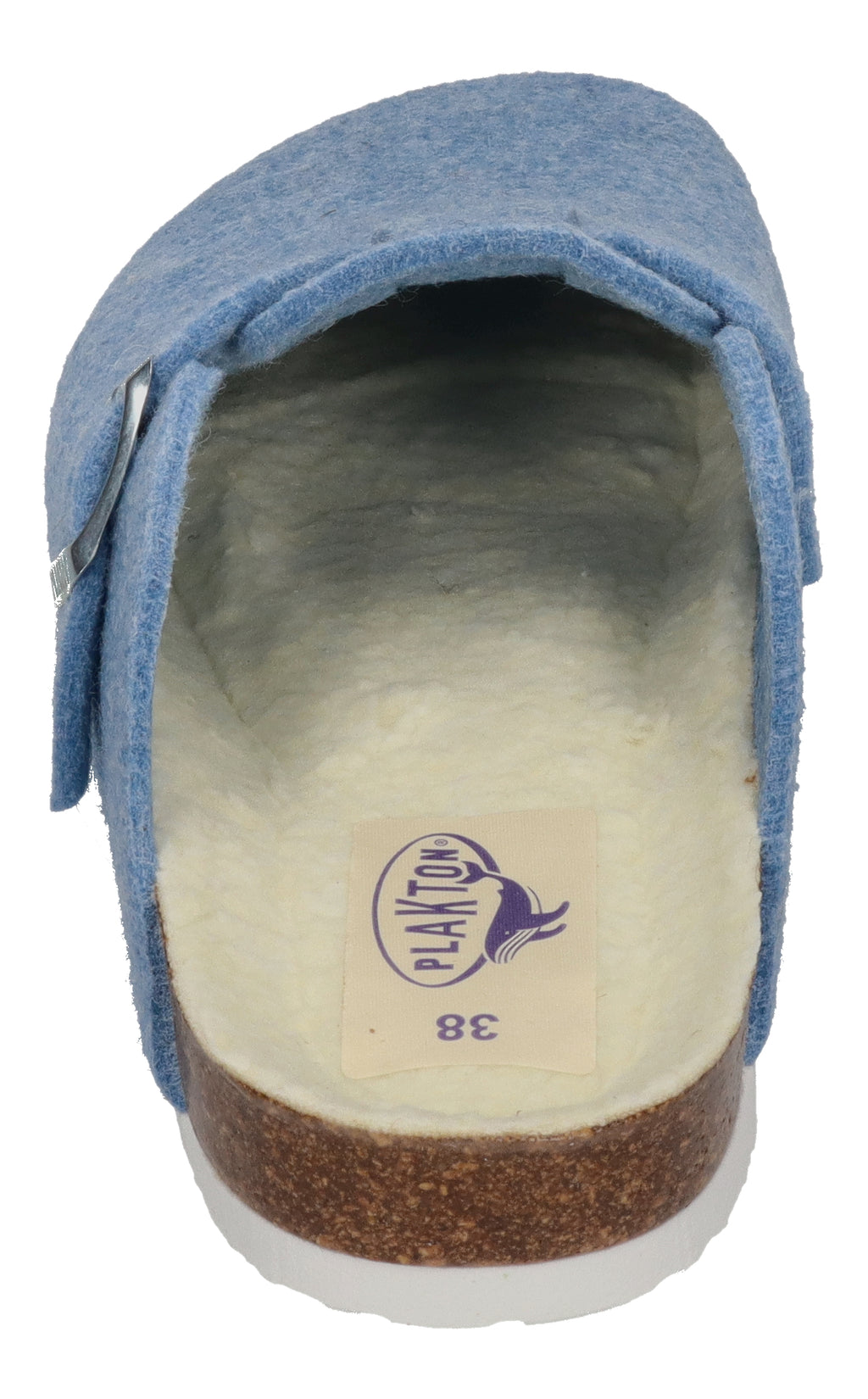 PLAKTON Hausschuhe BLOGG WOOL FILTRO 181539 celeste 257