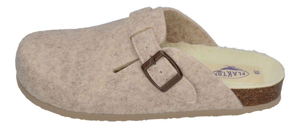 PLAKTON Damen Clogs BLOGG FIELTRO WOOL 181539 hielo