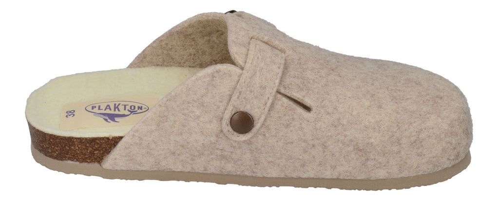 PLAKTON Damen Clogs BLOGG FIELTRO WOOL 181539 hielo