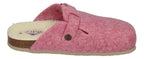 PLAKTON Damen Clogs BLOGG FIELTRO WOOL 181539 rosa