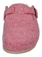 PLAKTON Damen Clogs BLOGG FIELTRO WOOL 181539 rosa