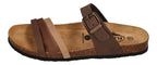 PLAKTON Damen Pantoletten BERTA 185862 moresco castagna taupe