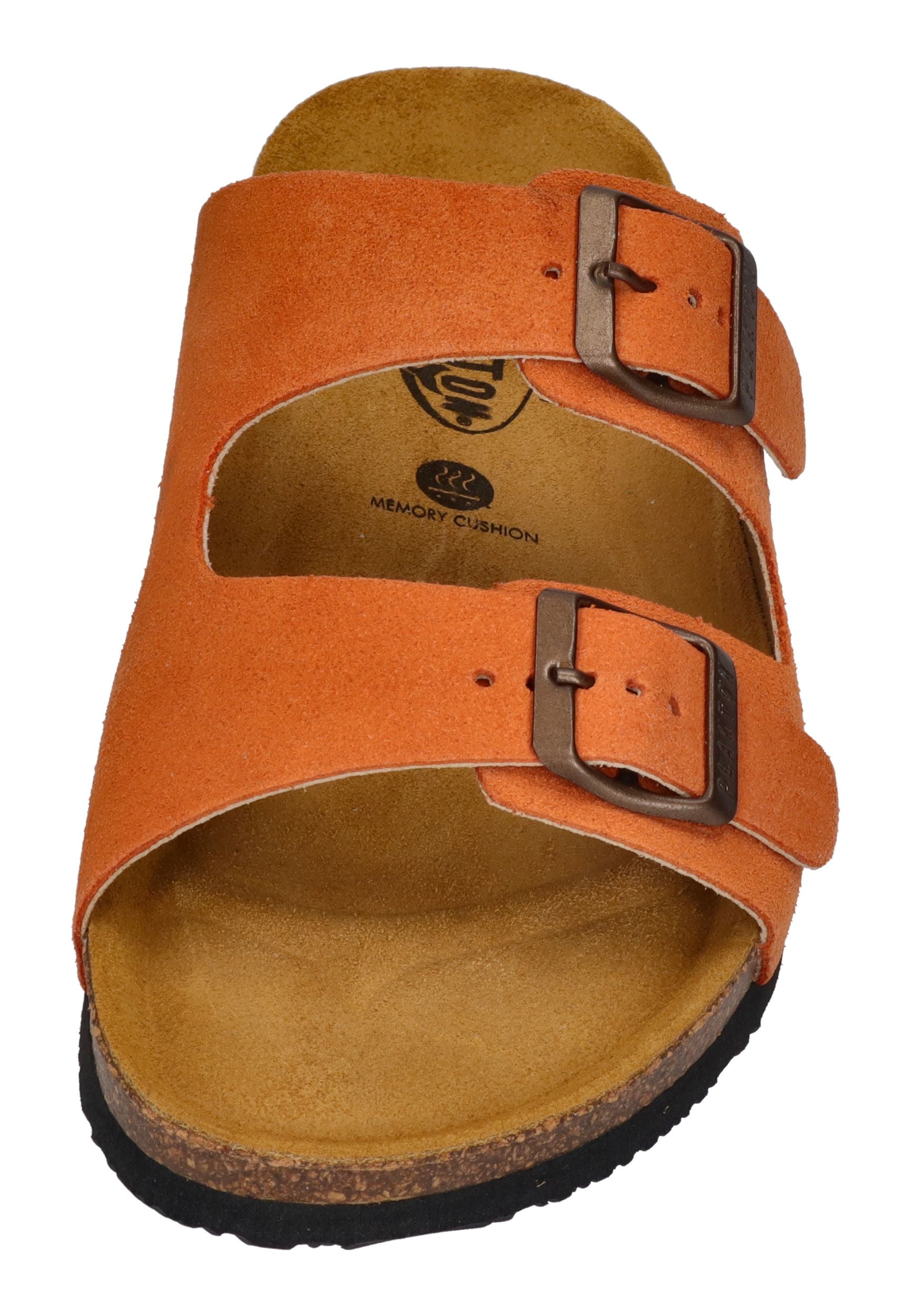 PLAKTON Damen Pantoletten BETA 180010 calabaza