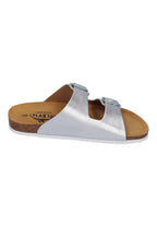 PLAKTON Damen Pantoletten BETA 180010 plata