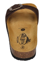 PLAKTON Damen Pantoletten BIS 3 181018 marron